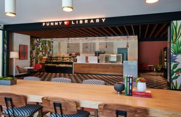 Funny Library Coffee Shop