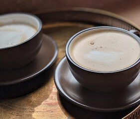 Old Post 1940 Coffee Create Celebrate