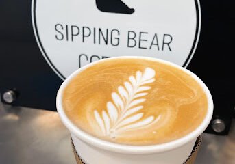 Sipping Bear Coffee