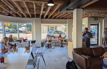 Turntable Coffee Counter