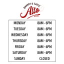 Alto Espresso & Coffee logo