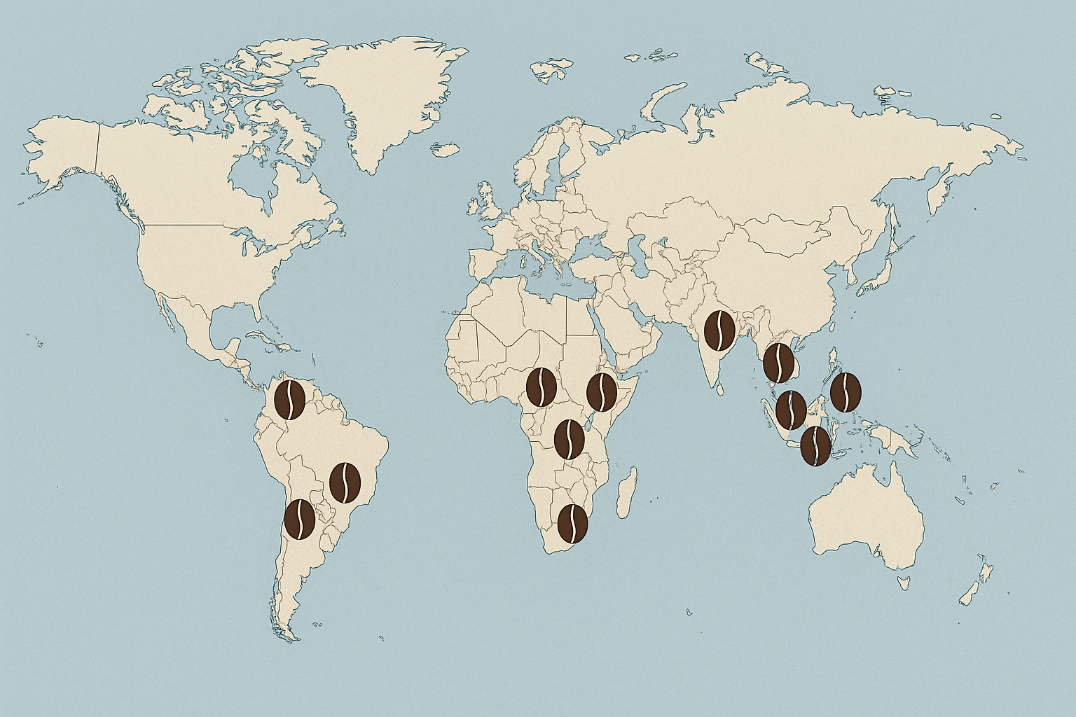 World-map-with-coffee-bean-locations